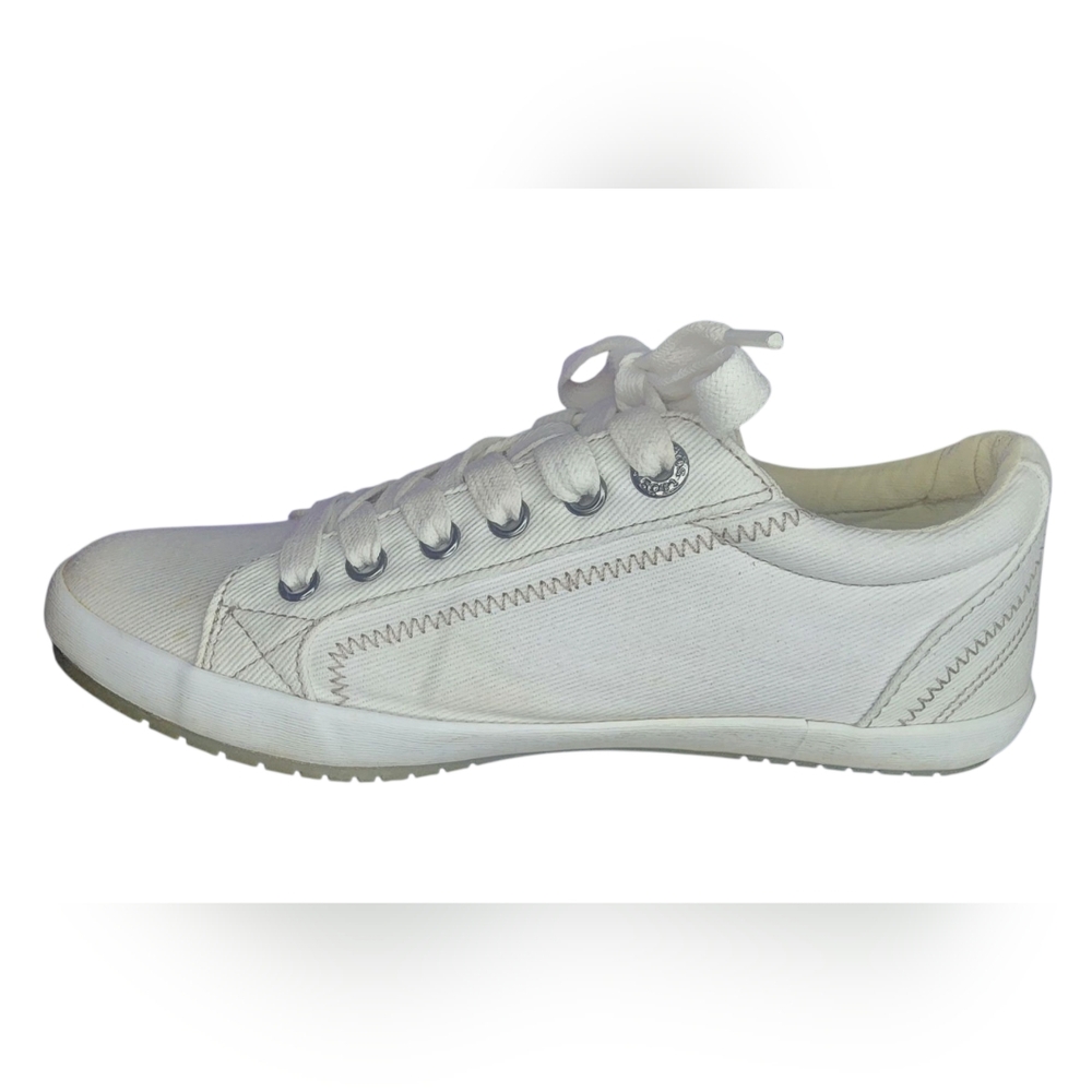 Taos Star Low Top Lace Up Canvas Sneakers Shoes STA-12844, Women’s 7.5 - Picture 6 of 9